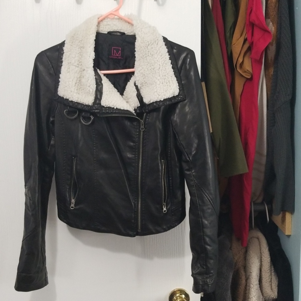 Faux Leather Jacket